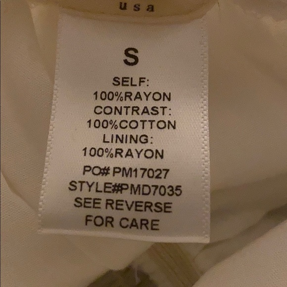 Off the shoulder dress white NWT - Picture 7 of 7